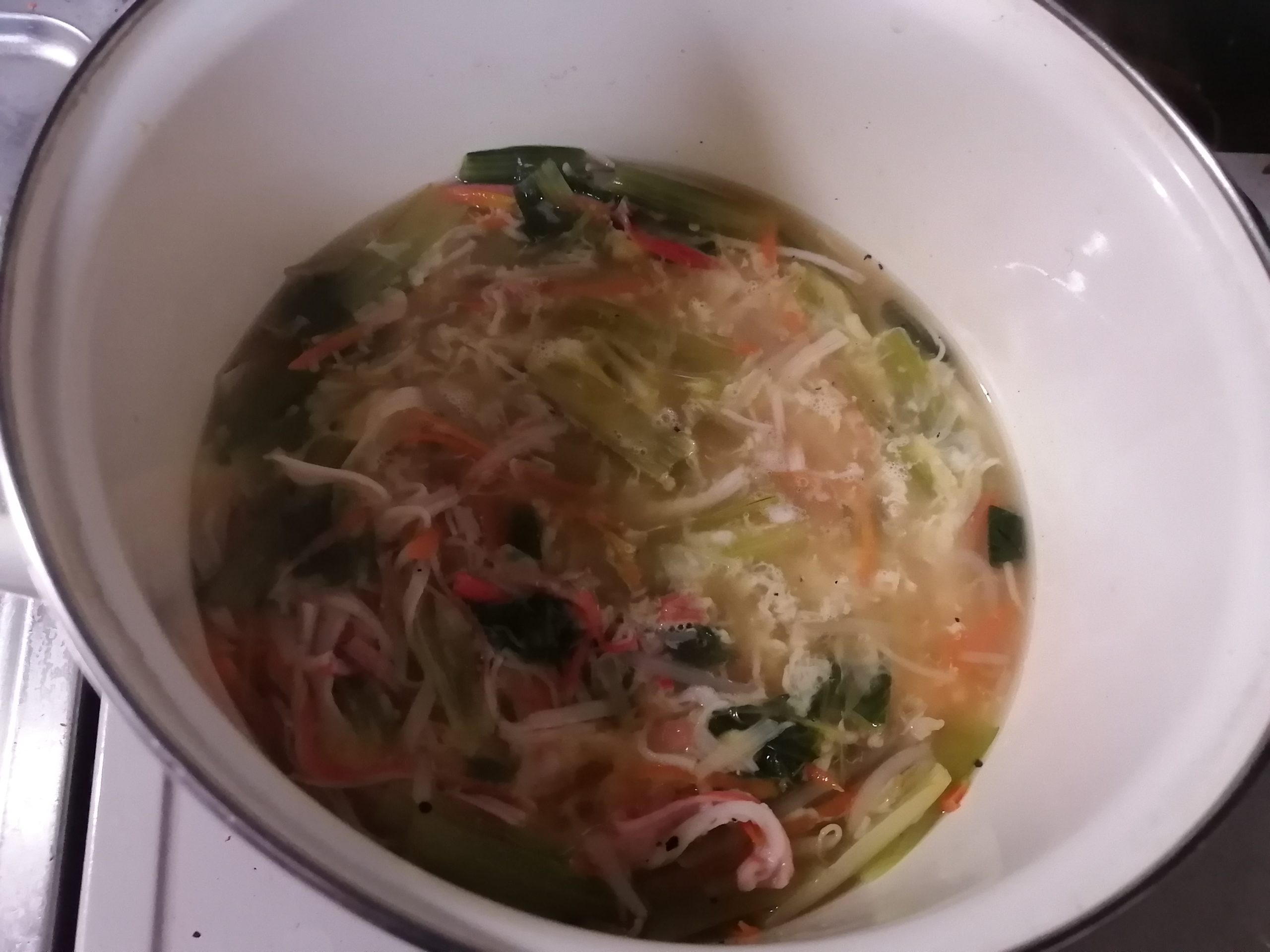 野菜スープ完成